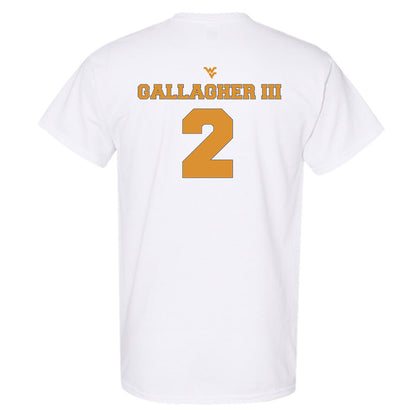 West Virginia - NCAA Football : Rodney Gallagher III - Sports Shersey Short Sleeve T-Shirt