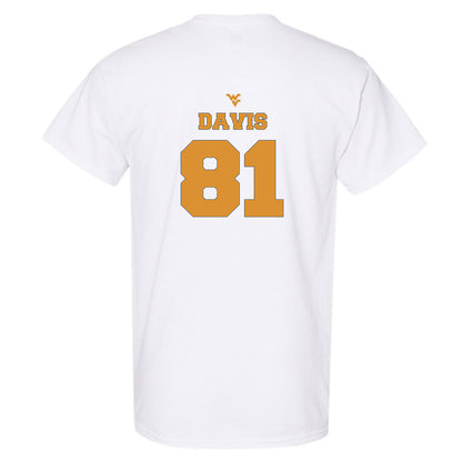West Virginia - NCAA Football : Treylan Davis T-Shirt
