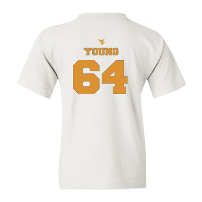 West Virginia - NCAA Football : Cooper Young - Sports Shersey Youth T-Shirt
