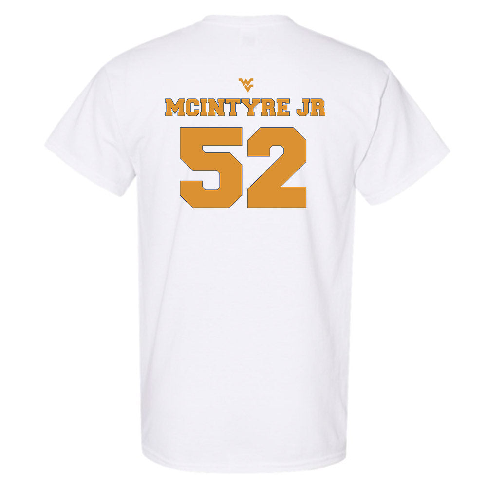 West Virginia - NCAA Football : Corey McIntyre Jr - Short Sleeve T-Shirt
