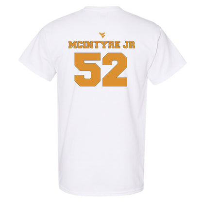 West Virginia - NCAA Football : Corey McIntyre Jr - Short Sleeve T-Shirt