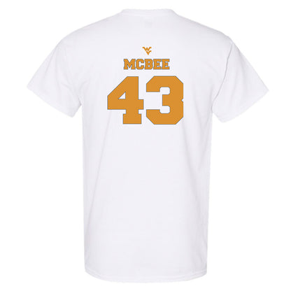 West Virginia - NCAA Football : Colin McBee - Sports Shersey Short Sleeve T-Shirt