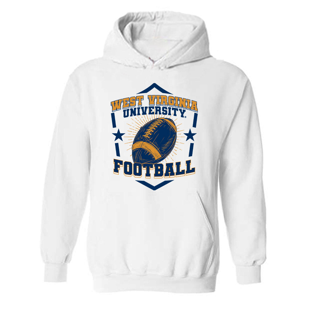 West Virginia - NCAA Football : Caden Biser Hooded Sweatshirt