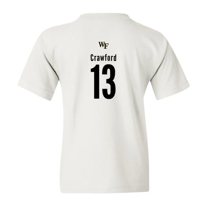 Wake Forest - NCAA Women's Volleyball : Paige Crawford Youth T-Shirt