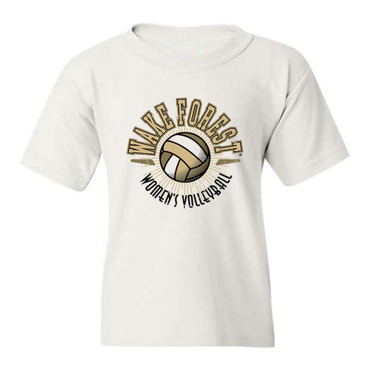 Wake Forest - NCAA Women's Volleyball : Paige Crawford Youth T-Shirt