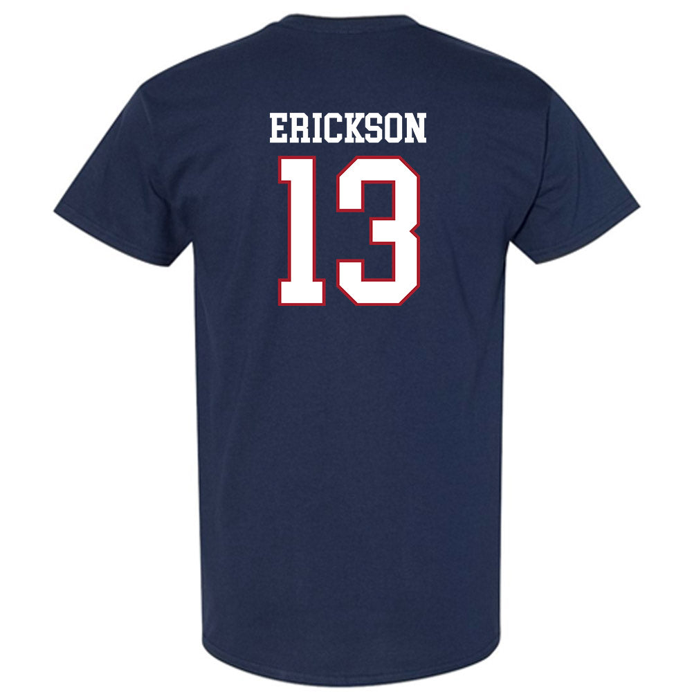 Liberty - NCAA Baseball : David Erickson - T-Shirt Sports Shersey