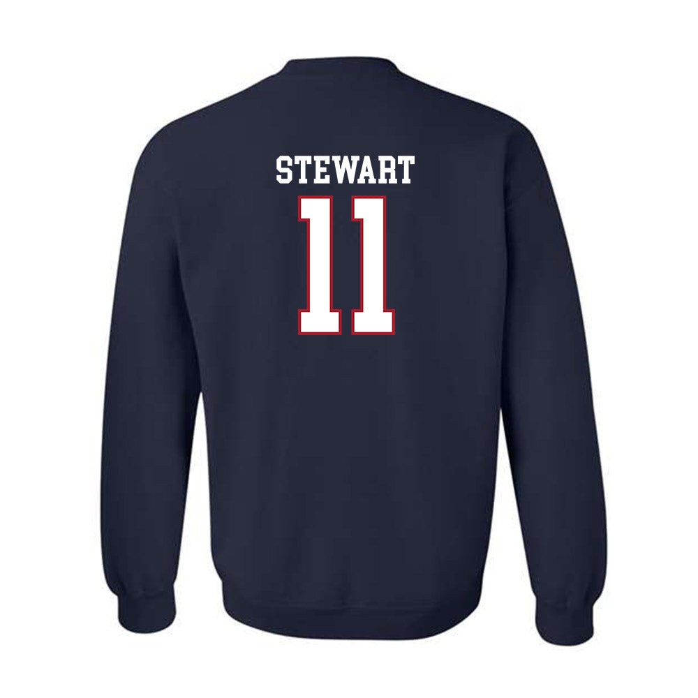 Liberty - NCAA Baseball : Will Stewart - Crewneck Sweatshirt Sports Shersey