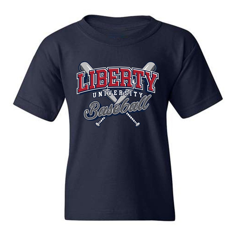 Liberty - NCAA Baseball : Camden Troyer - Youth T-Shirt Sports Shersey