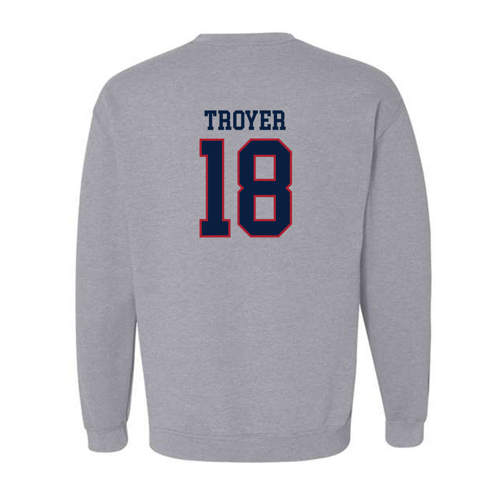 Liberty - NCAA Baseball : Camden Troyer - Crewneck Sweatshirt Sports Shersey