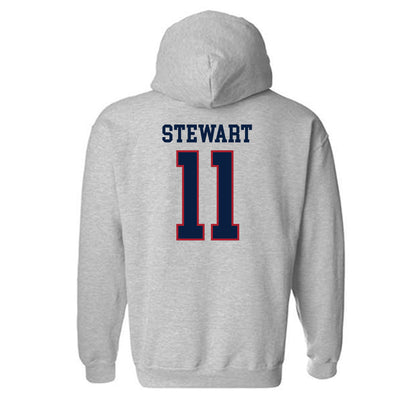 Liberty - NCAA Baseball : Will Stewart - Hooded Sweatshirt Sports Shersey