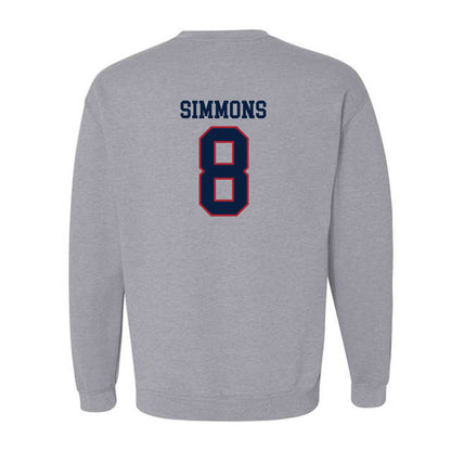 Liberty - NCAA Baseball : John Simmons - Crewneck Sweatshirt Sports Shersey