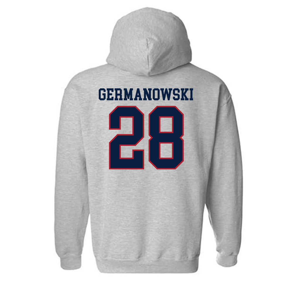 Liberty - NCAA Baseball : Tyler Germanowski - Hooded Sweatshirt Sports Shersey