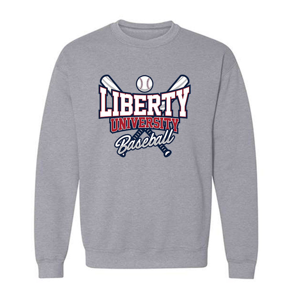 Liberty - NCAA Baseball : Camden Troyer - Crewneck Sweatshirt Sports Shersey