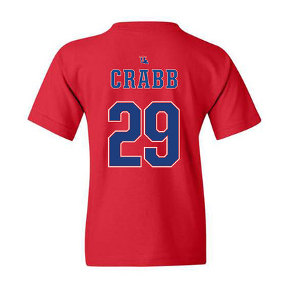 LA Tech - NCAA Baseball : Isaac Crabb - Youth T-Shirt Sports Shersey