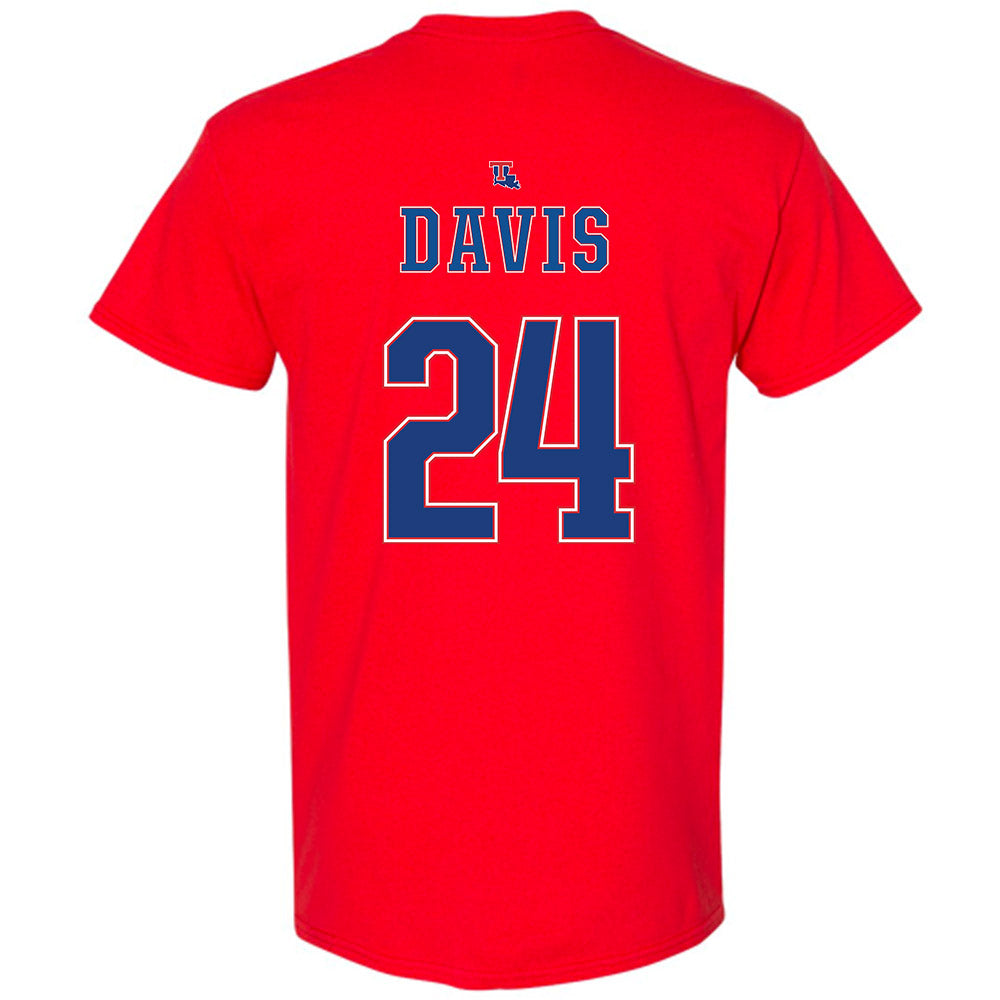 LA Tech - NCAA Baseball : Dalton Davis - T-Shirt Sports Shersey