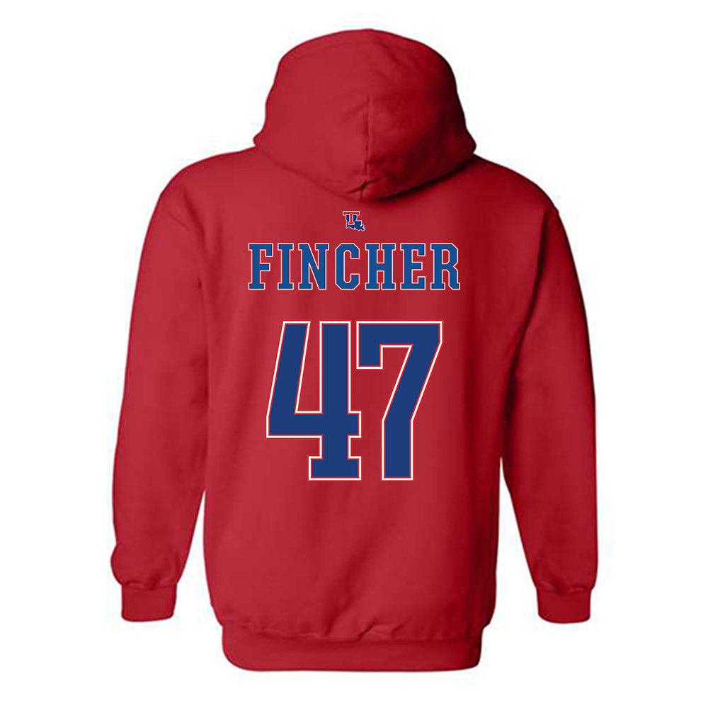 LA Tech - NCAA Baseball : Jonathan Fincher - Hooded Sweatshirt Sports Shersey