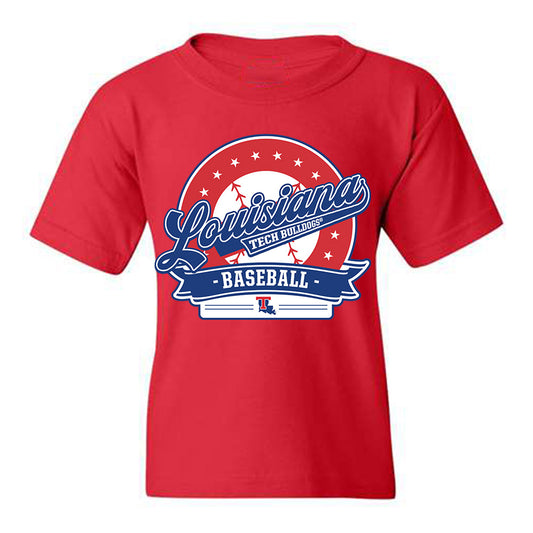 LA Tech - NCAA Baseball : Slade Netterville - Youth T-Shirt Sports Shersey