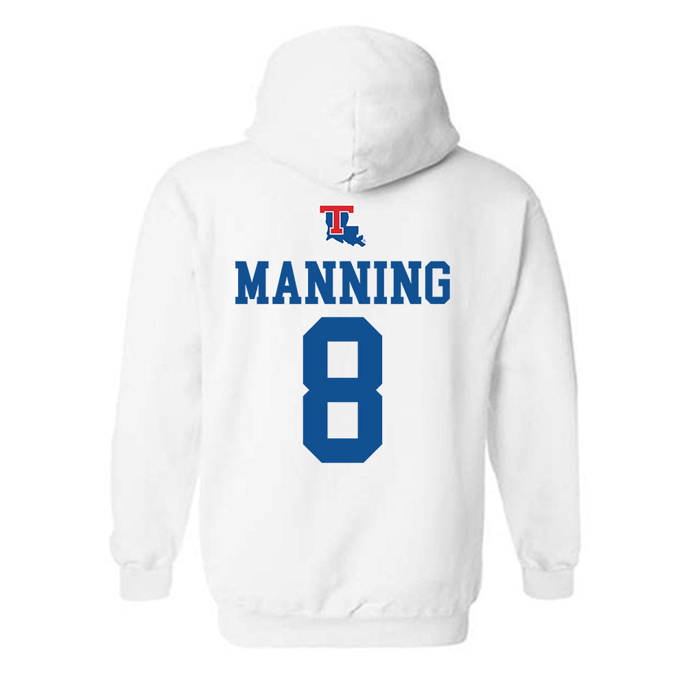LA Tech - NCAA Softball : Jordyn Manning - Hooded Sweatshirt Sports Shersey