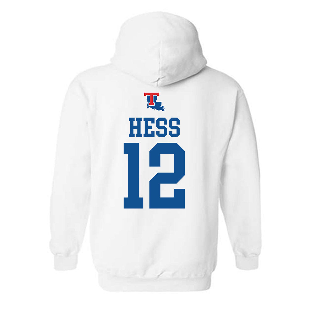 LA Tech - NCAA Softball : Gracee Hess - Hooded Sweatshirt Sports Shersey