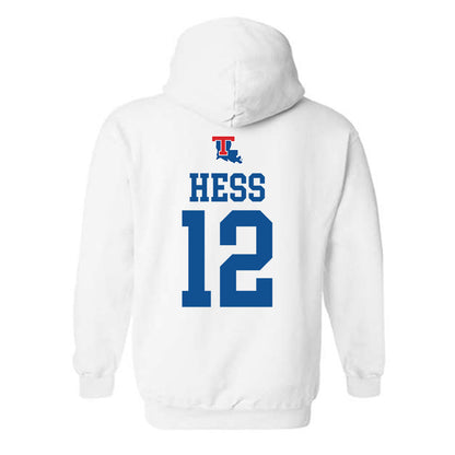 LA Tech - NCAA Softball : Gracee Hess - Hooded Sweatshirt Sports Shersey
