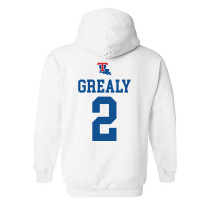 LA Tech - NCAA Softball : Kaylee Grealy - Hooded Sweatshirt Sports Shersey
