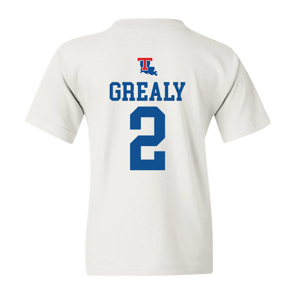 LA Tech - NCAA Softball : Kaylee Grealy - Youth T-Shirt Sports Shersey
