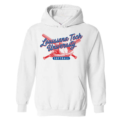 LA Tech - NCAA Softball : Amanda Gonzalez - Hooded Sweatshirt Sports Shersey