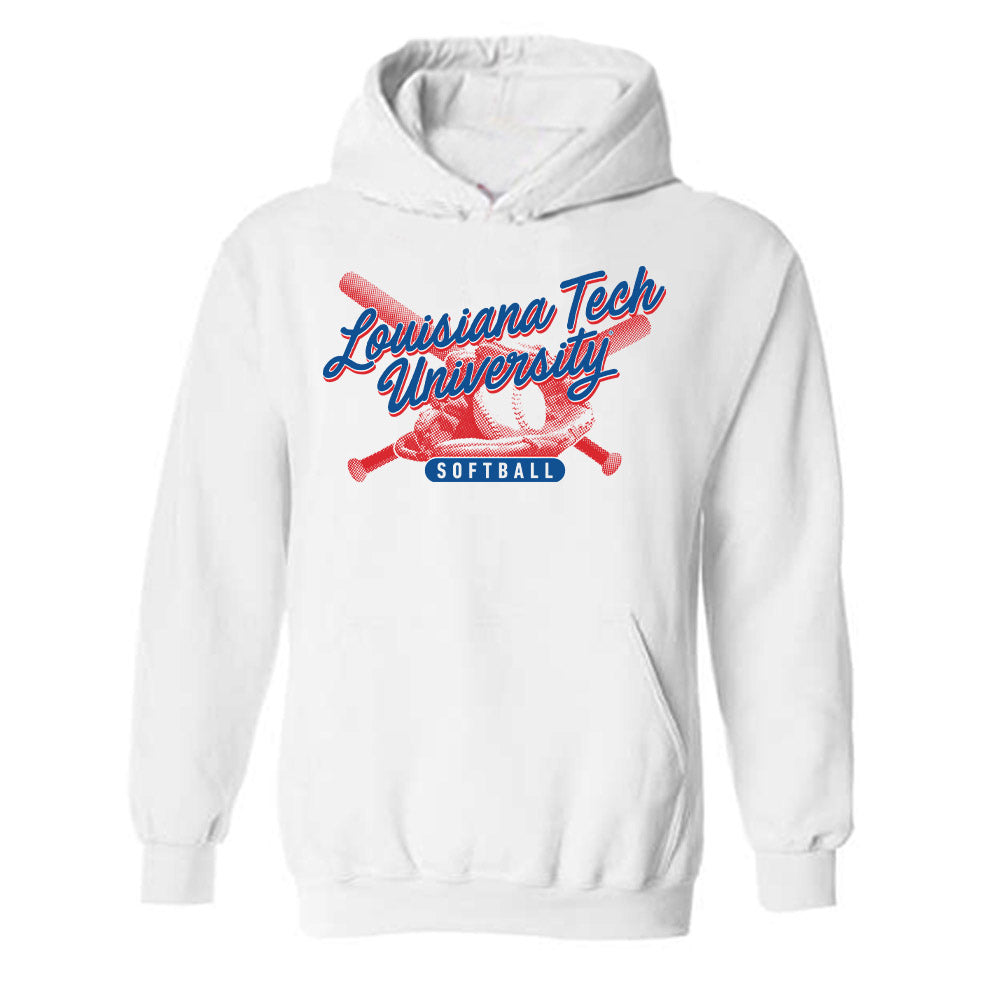 LA Tech - NCAA Softball : Mary Martinez - Hooded Sweatshirt Sports Shersey