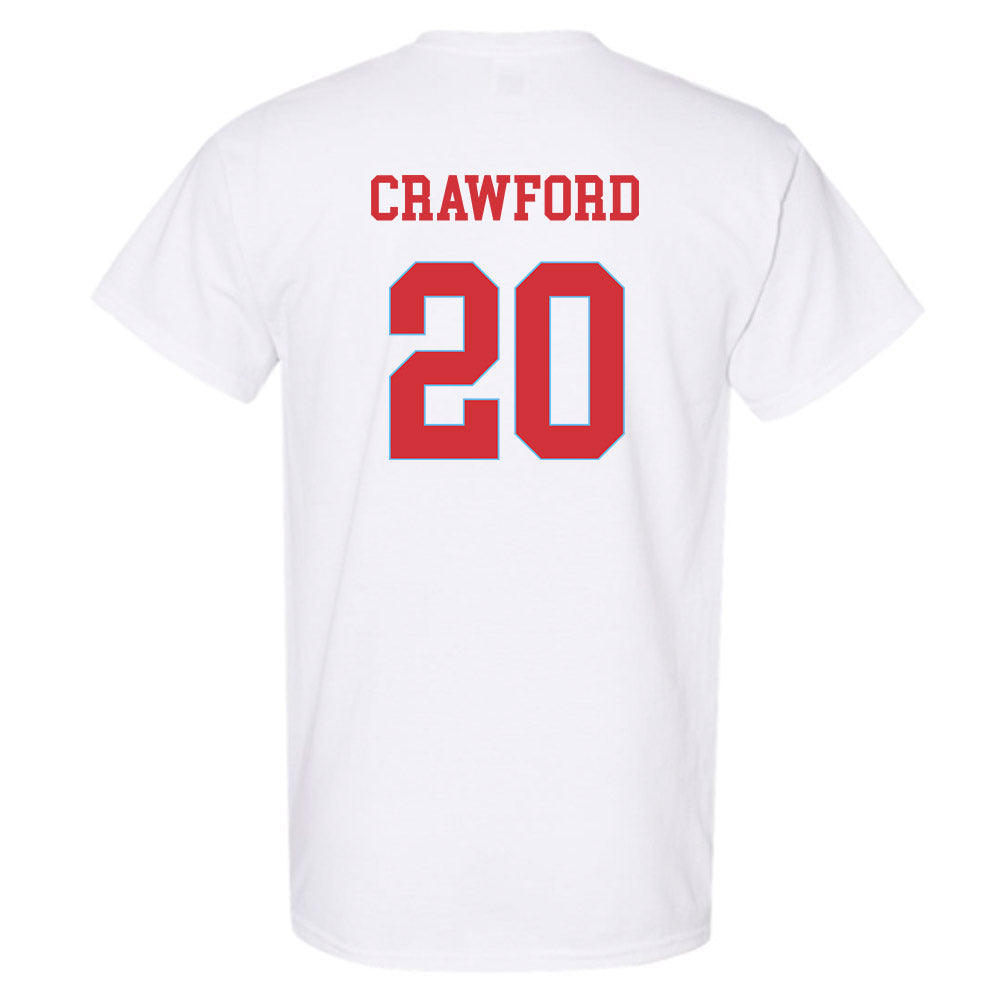 LA Tech - NCAA Men's Basketball : Jordan Crawford - T-Shirt Sports Shersey