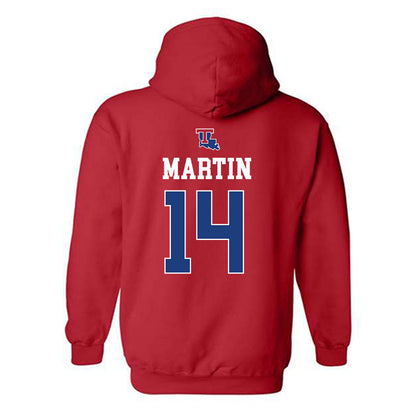 LA Tech - NCAA Softball : Alyssa Martin - Hooded Sweatshirt Classic Shersey