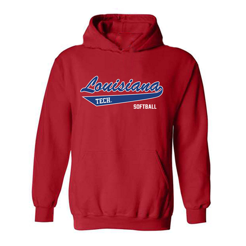 LA Tech - NCAA Softball : Alyssa Martin - Hooded Sweatshirt Classic Shersey