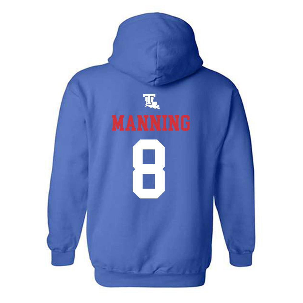 LA Tech - NCAA Softball : Jordyn Manning - Hooded Sweatshirt Classic Shersey