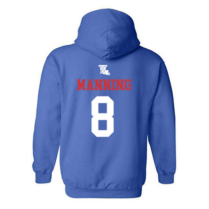 LA Tech - NCAA Softball : Jordyn Manning - Hooded Sweatshirt Classic Shersey