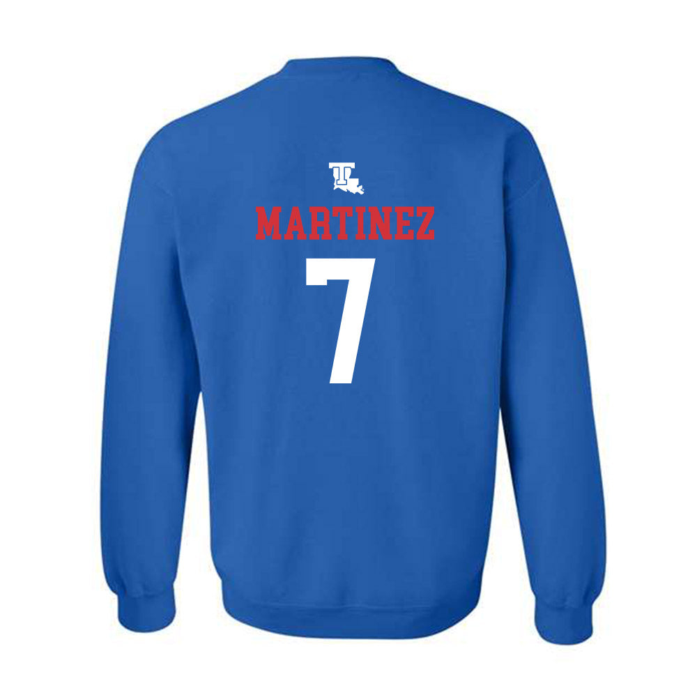 LA Tech - NCAA Softball : Mary Martinez - Crewneck Sweatshirt Classic Shersey