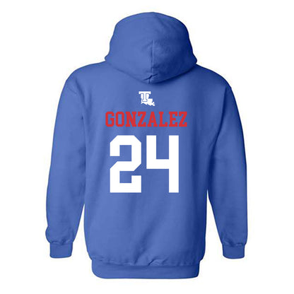 LA Tech - NCAA Softball : Amanda Gonzalez - Hooded Sweatshirt Classic Shersey