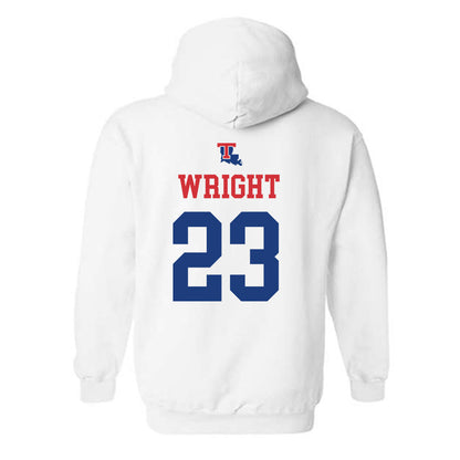 LA Tech - NCAA Softball : Bailey Wright - Hooded Sweatshirt Classic Shersey