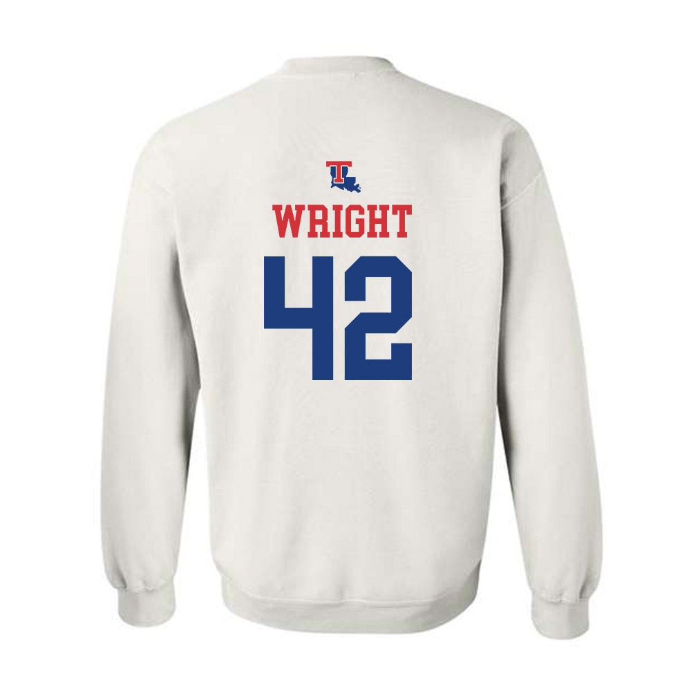 LA Tech - NCAA Softball : Ella Wright - Crewneck Sweatshirt Classic Shersey