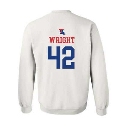 LA Tech - NCAA Softball : Ella Wright - Crewneck Sweatshirt Classic Shersey