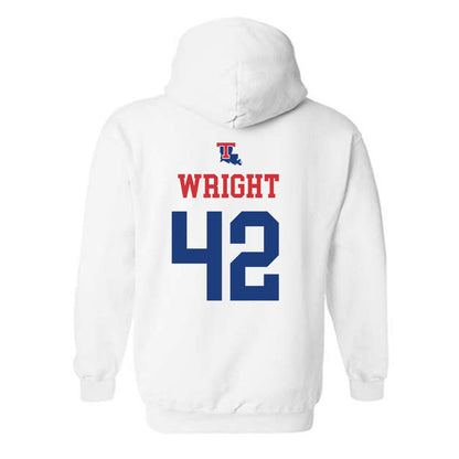 LA Tech - NCAA Softball : Ella Wright - Hooded Sweatshirt Classic Shersey