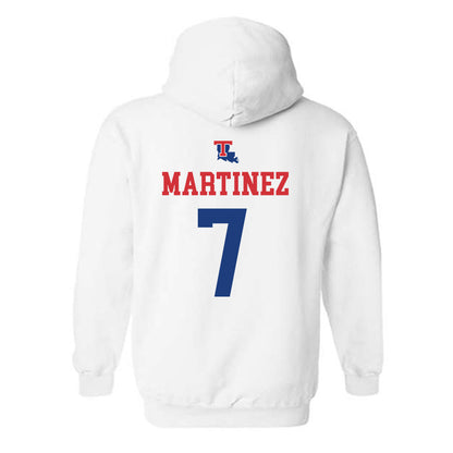 LA Tech - NCAA Softball : Mary Martinez - Hooded Sweatshirt Classic Shersey