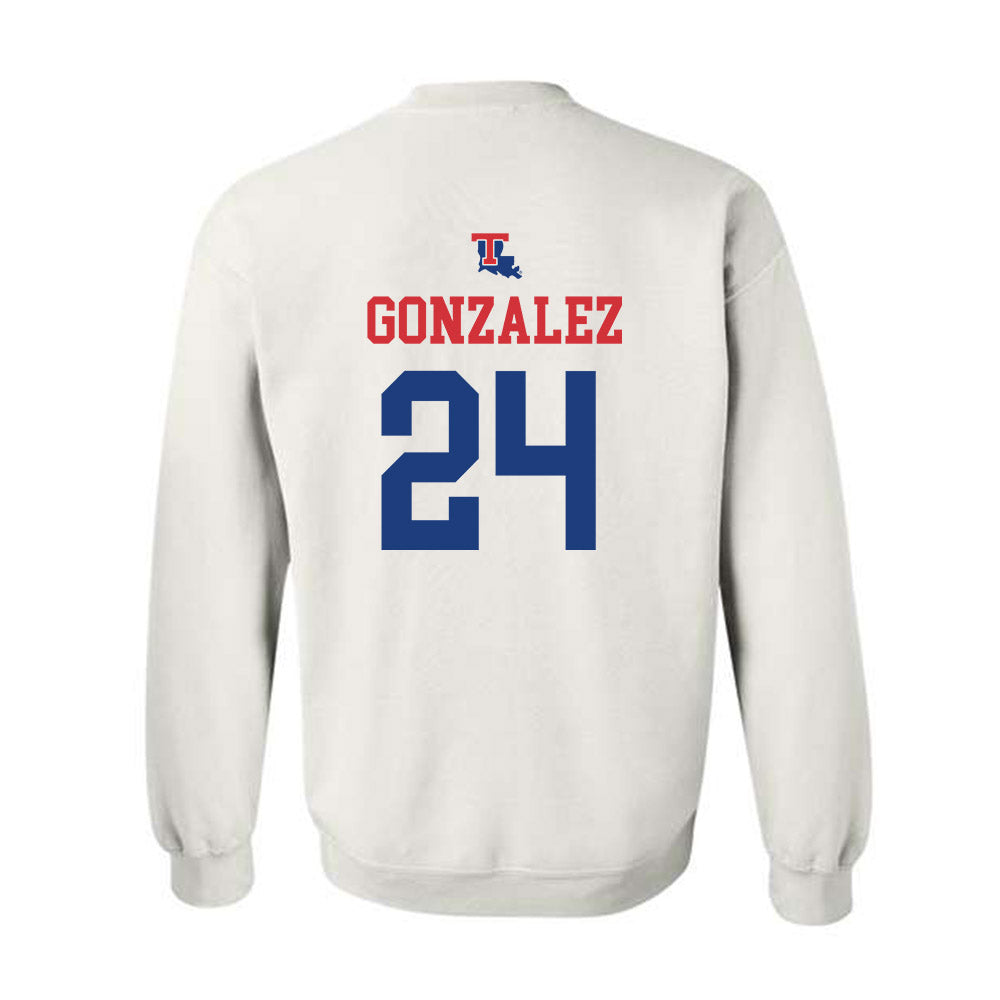 LA Tech - NCAA Softball : Amanda Gonzalez - Crewneck Sweatshirt Classic Shersey