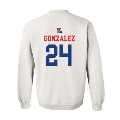 LA Tech - NCAA Softball : Amanda Gonzalez - Crewneck Sweatshirt Classic Shersey