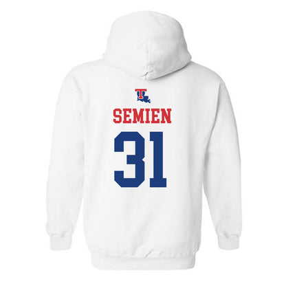 LA Tech - NCAA Softball : Kennedy Semien - Hooded Sweatshirt Classic Shersey
