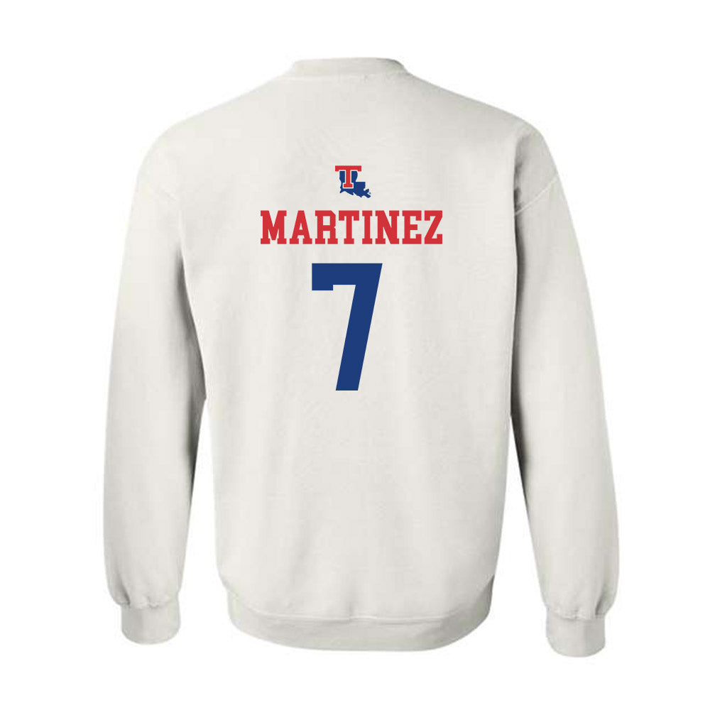 LA Tech - NCAA Softball : Mary Martinez - Crewneck Sweatshirt Classic Shersey