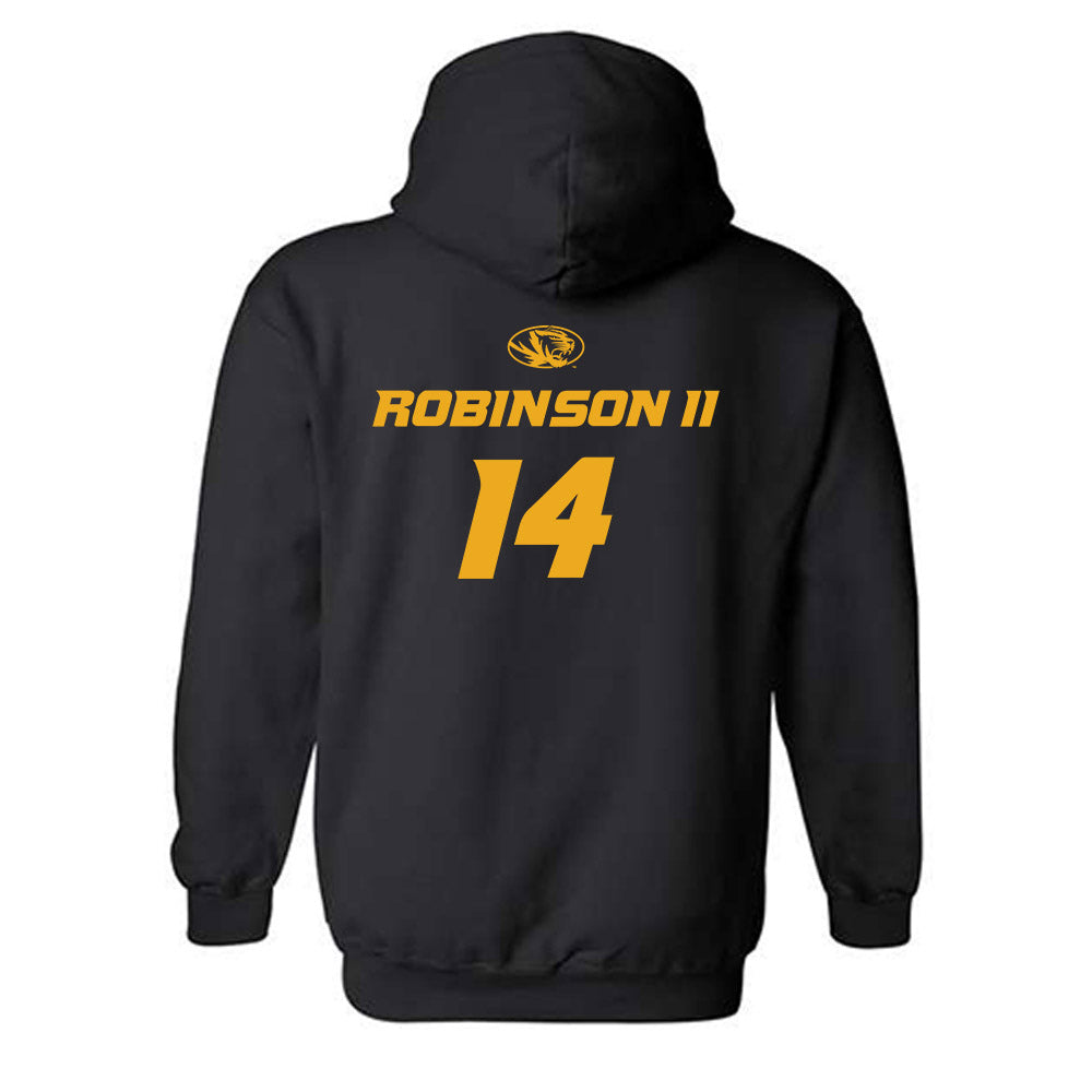 Missouri - NCAA Men's Basketball : Anthony Robinson II - Hooded Sweatshirt Sports Shersey