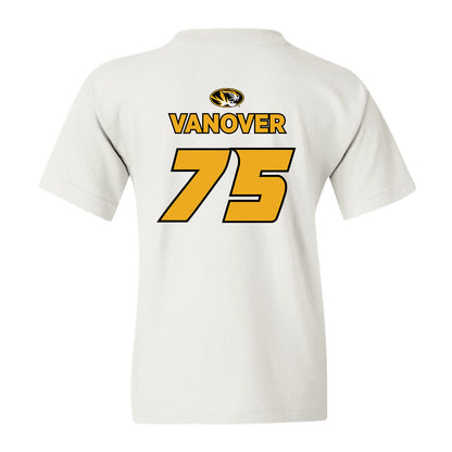 Missouri - NCAA Men's Basketball : Connor Vanover - Youth T-Shirt Classic Shersey
