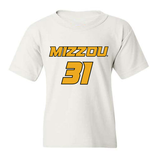Missouri - NCAA Men's Basketball : Caleb Grill - Youth T-Shirt Classic Shersey