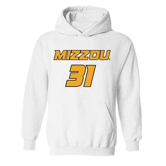 Missouri - NCAA Men's Basketball : Caleb Grill - Hooded Sweatshirt Classic Shersey