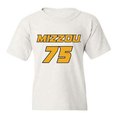 Missouri - NCAA Men's Basketball : Connor Vanover - Youth T-Shirt Classic Shersey