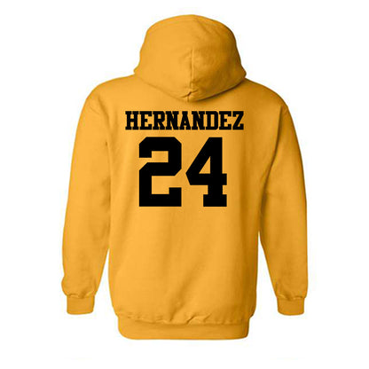 Missouri - NCAA Baseball : Jedier Hernandez - Hooded Sweatshirt Classic Shersey